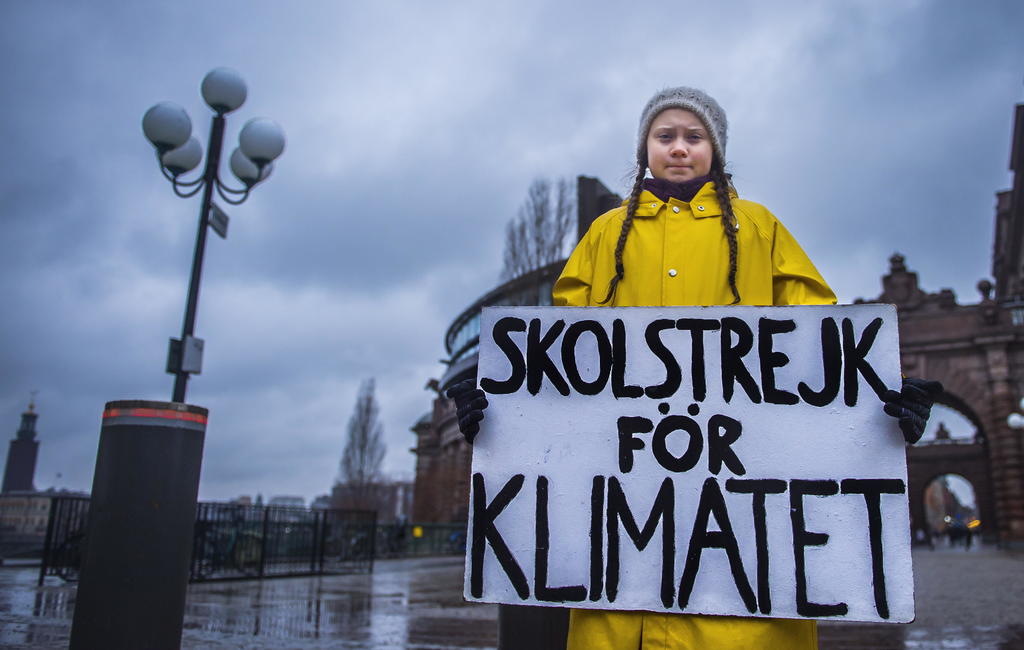 La activista Greta Thunberg urgió al mundo a parar la explotación y exploración de combustibles fósiles. (EFE) 