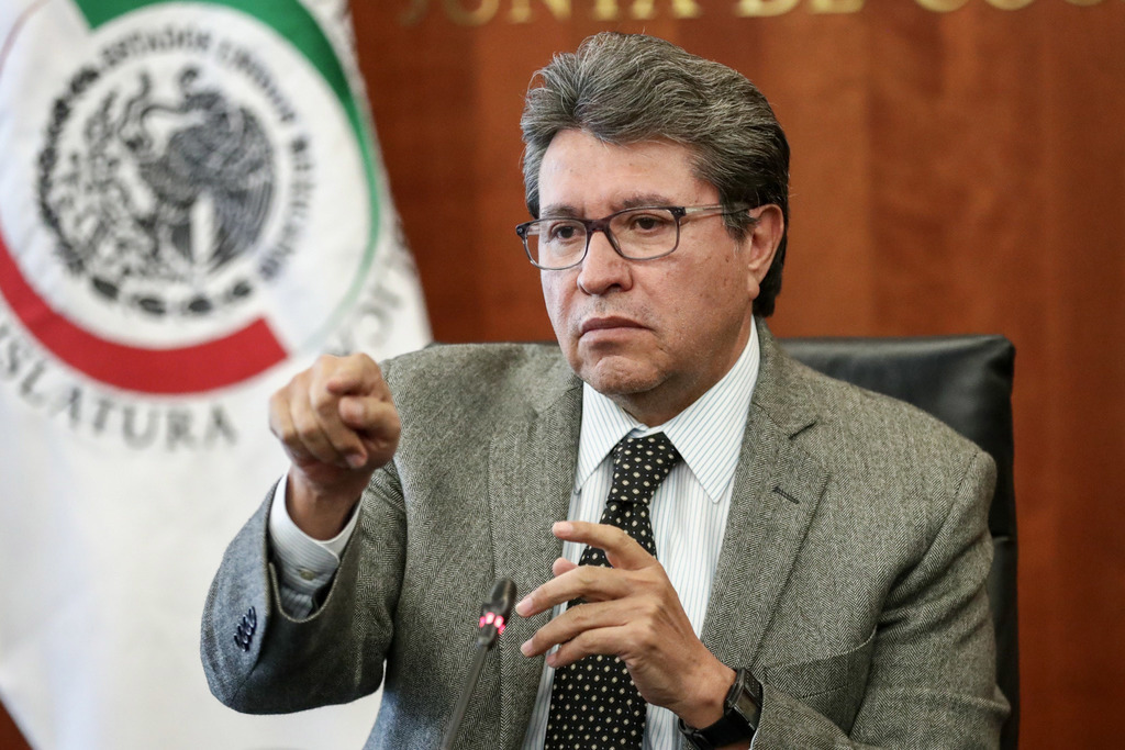 Ricardo Monreal, coordinador de los senadores de Morena, promueve la iniciativa. (ARCHIVO)