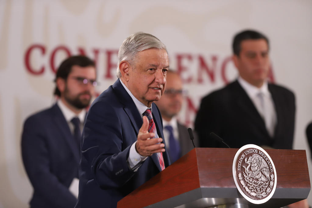 López Obrador confió en que este jueves el Senado de Estados Unidos apruebe el acuerdo comercial T-MEC, entre México, Estados Unidos y Canadá. (NOTIMEX)