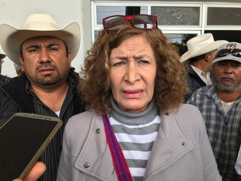 'Los derechos de los campesinos están en juego, es necesario que ya tomen acuerdos a nivel nacional”. ELIZABETH ESTRADA, dirigente de la Central Campesina Cardenista.