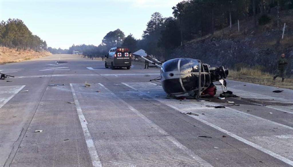 La aeronave que sufrió el accidente acababa de realizar un vuelo de traslado del municipio de Badiraguato, Sinaloa, a la pista del 'Zorrillo' en el municipio de Guadalupe y Calvo, Chihuahua. (ESPECIAL)