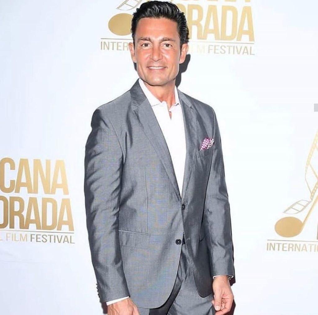 Contento. El actor Fernando Colunga se mostró orgulloso de ser el representante mexicano en el Cana Dorada Film Festival. (ESPECIAL) 