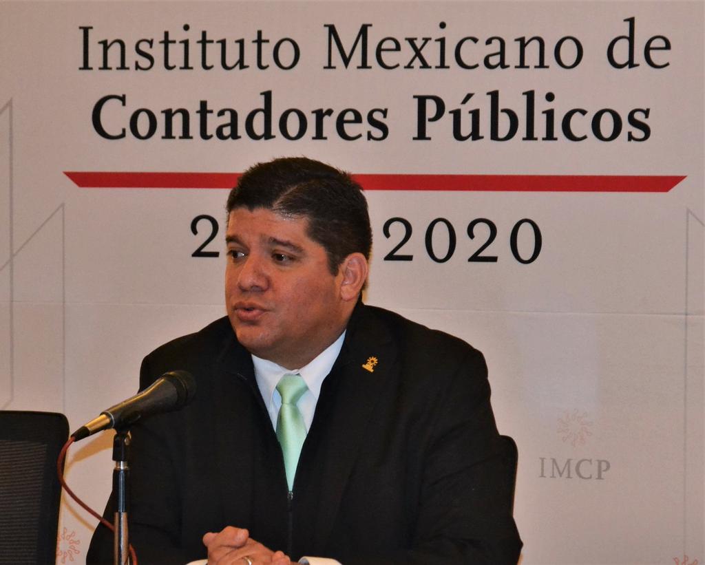 El vicepresidente de Fiscal del Instituto Mexicano de Contadores Públicos (IMCP), Héctor Amaya Estrella. (ESPECIAL)
