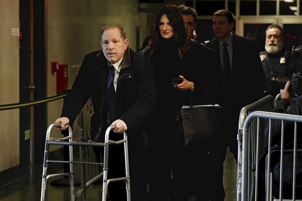 En la corte. Se anticipa que el juicio contra el exproductor Harvey Weinstein dure al menos seis semanas. (AP)