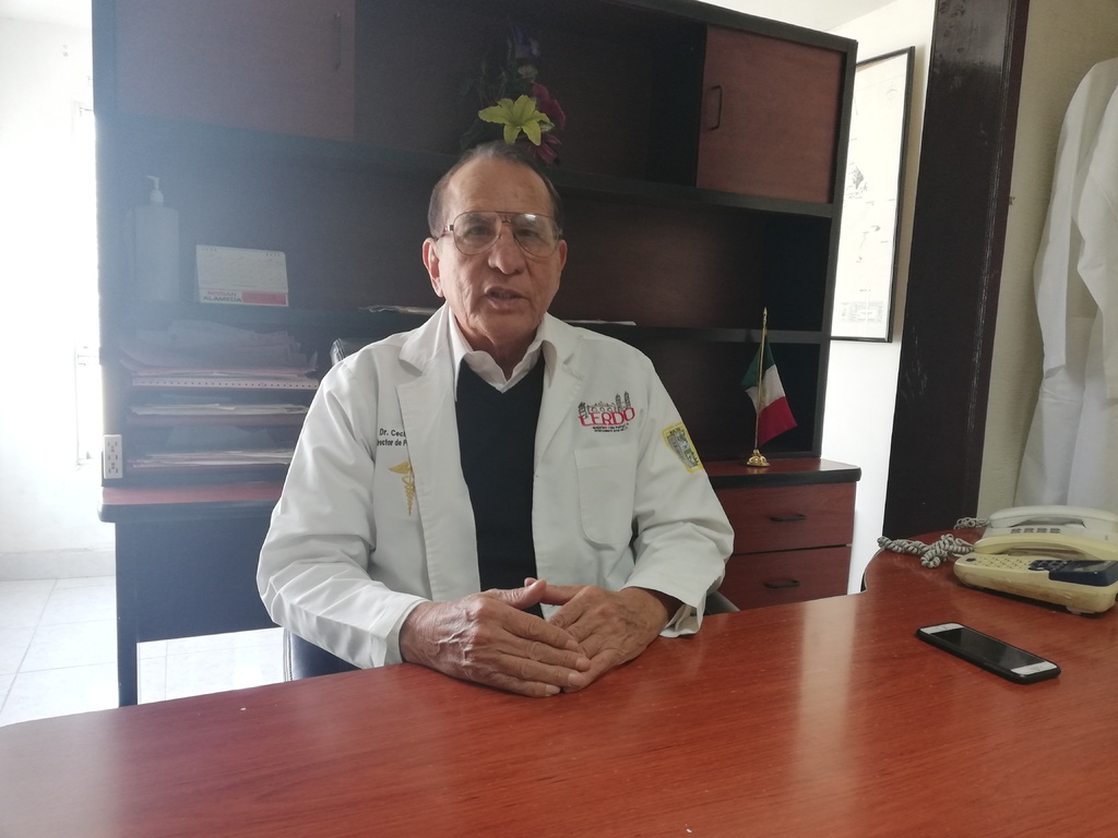 El director de Salud Municipal en Lerdo, Cecilio Medina, dijo que aún no hay información clara. (EL SIGLO DE TORREÓN/VIRGINIA HERNÁNDEZ)