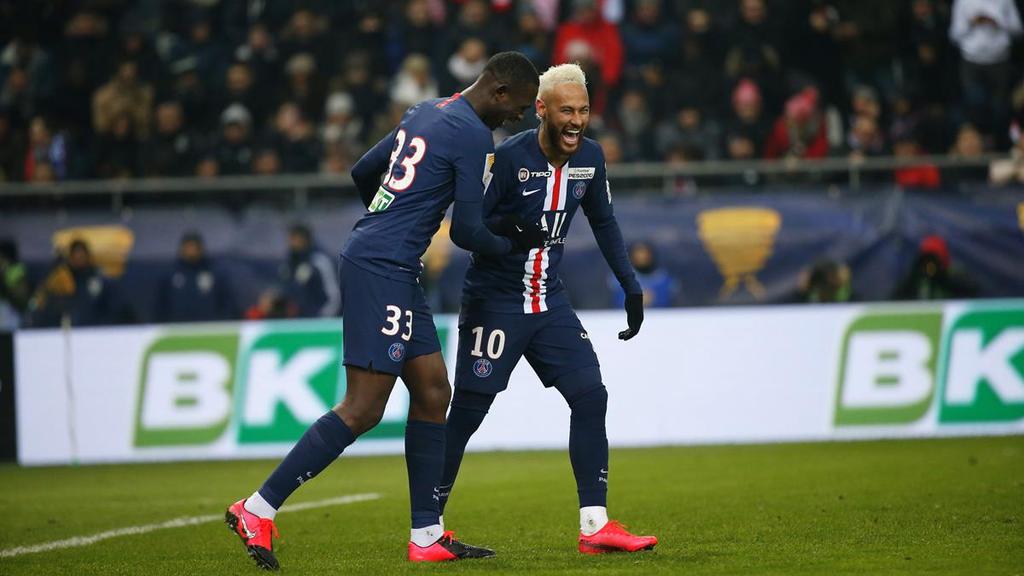 París Saint-Germain se impuso de visita 3-0 al Reims en la Copa. (CORTESÍA)