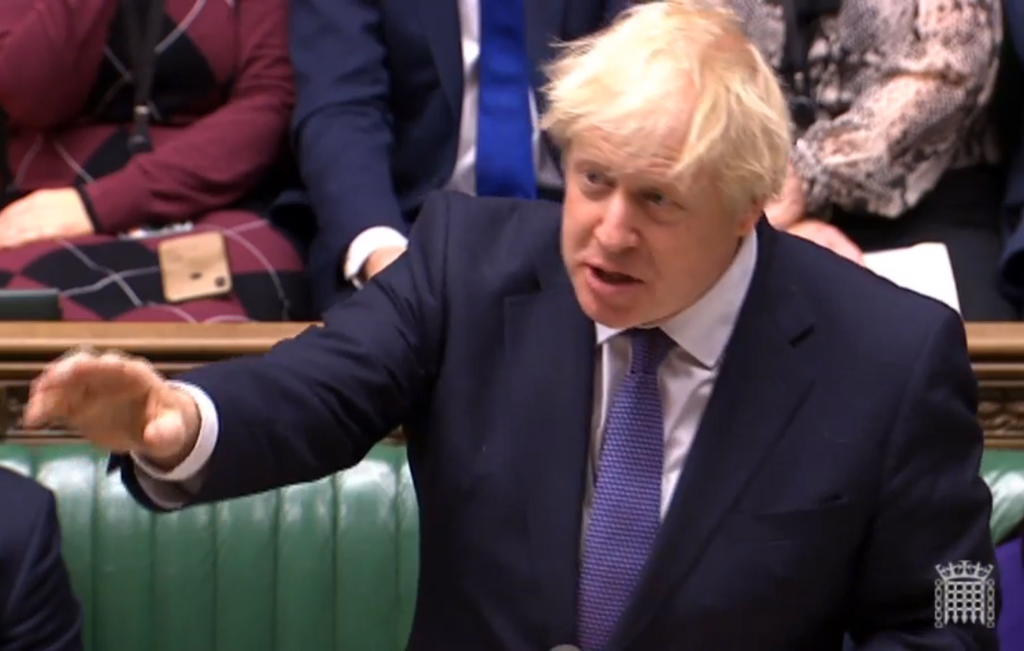 El primer ministro británico, Boris Johnson, estampó hoy su firma en el acuerdo de salida del Reino Unido de la Unión Europea. (ARCHIVO) 