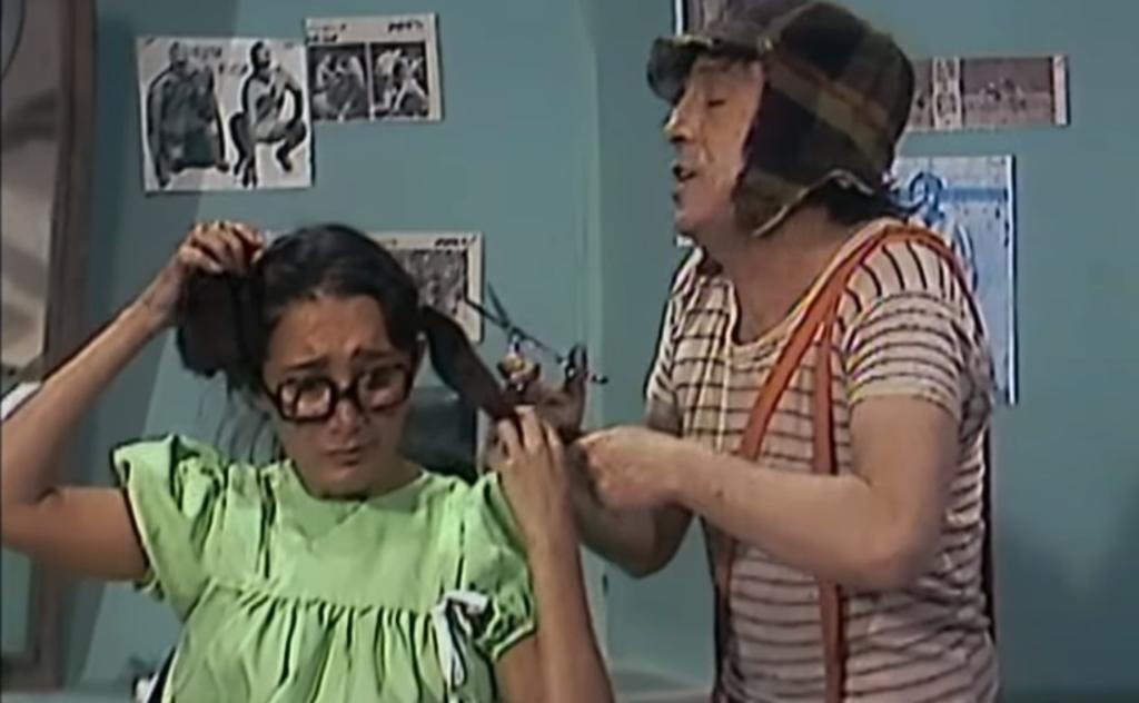 Captura de pantalla del episodio 'Don Ramón peluquero' de 1976. 