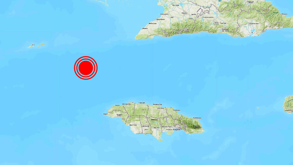 Un sismo de magnitud 7.3 remeció el sur de Cuba y el noroeste de Jamaica el martes, informó el Servicio Geológico de Estados Unidos. (ESPECIAL)