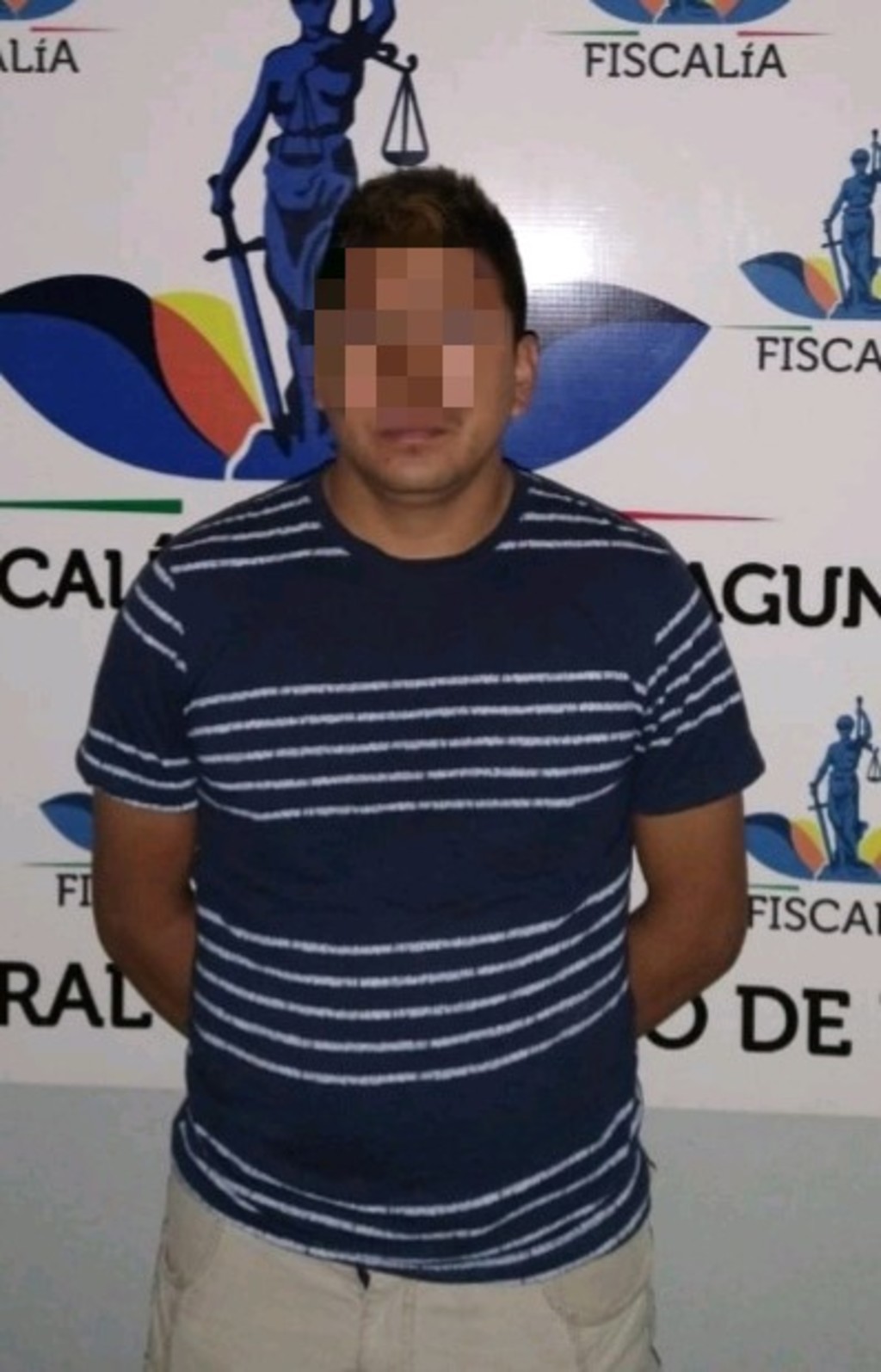 El sujeto fue detenido por la Policía Municipal y trasladado a las instalaciones de la Vicefiscalía General del Estado de Durango. (EL SIGLO DE TORREÓN)