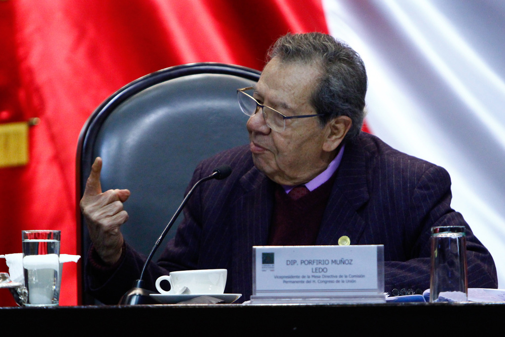 El expresidente de San Lázaro, Porfirio Muñoz Ledo (foto), solicitó la renuncia de Garduño. (ARCHIVO)