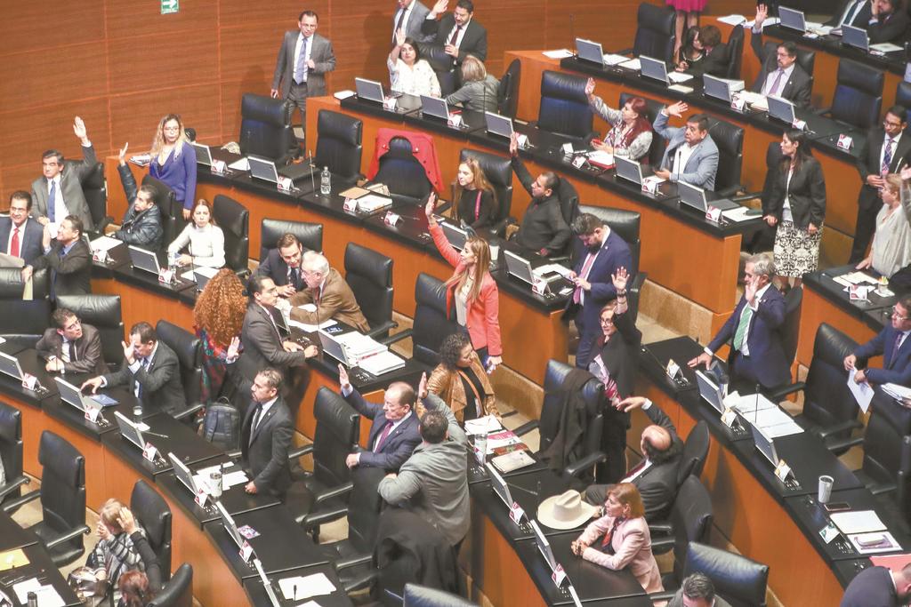 El Senado de la República determinó 17 temas de reformas a despachar durante el periodo ordinario de sesiones, que iniciará este 1 de febrero, entre ellos tres que tienen prioridad para Morena, la fuerza mayoritaria: regulación del cannabis y del outsourcing, así como la Ley de Amnistía. (ARCHIVO)