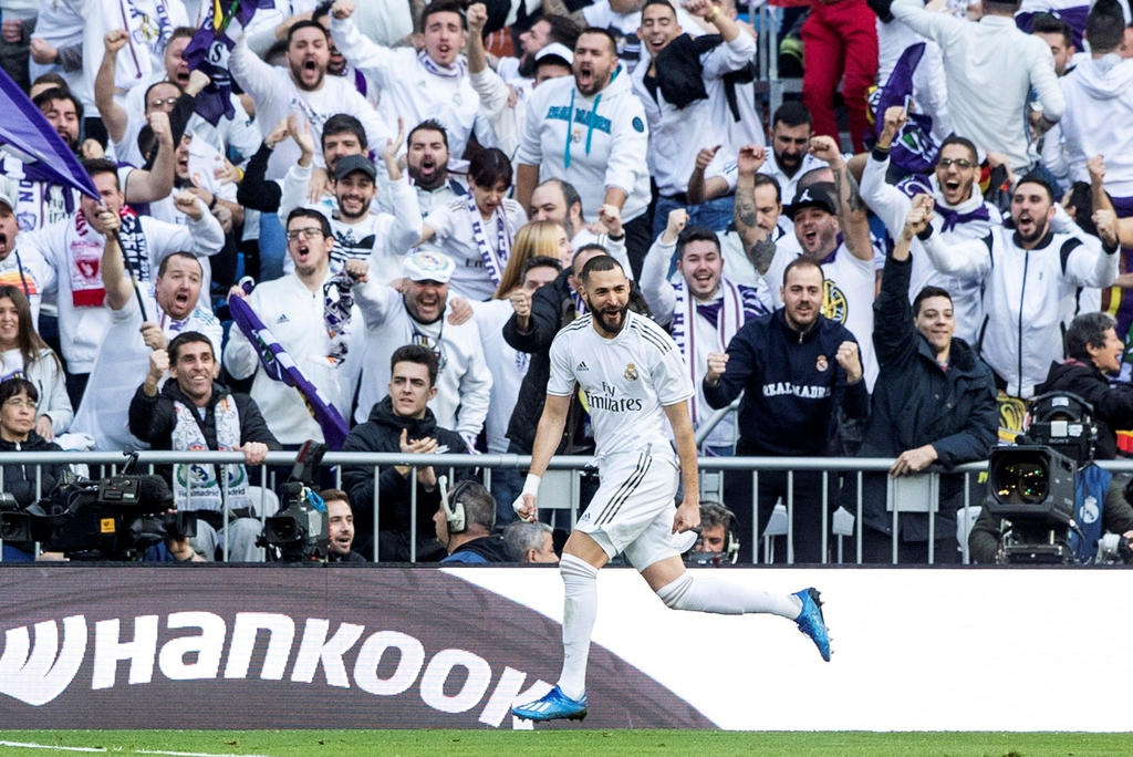 Al Real Madrid se le comienza a poner cara de campeón. (EFE)