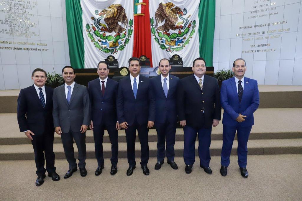 El próximo martes se reunirán con al presidente de la República, Andrés Manuel López Obrador para firmar un acuerdo en beneficio de las y los mexicanos. (TWITTER)