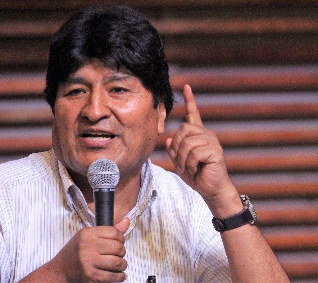 Morales encabeza la candidatura de su partido a la Cámara de Senadores por la región boliviana de Cochabamba. (ARCHIVO)