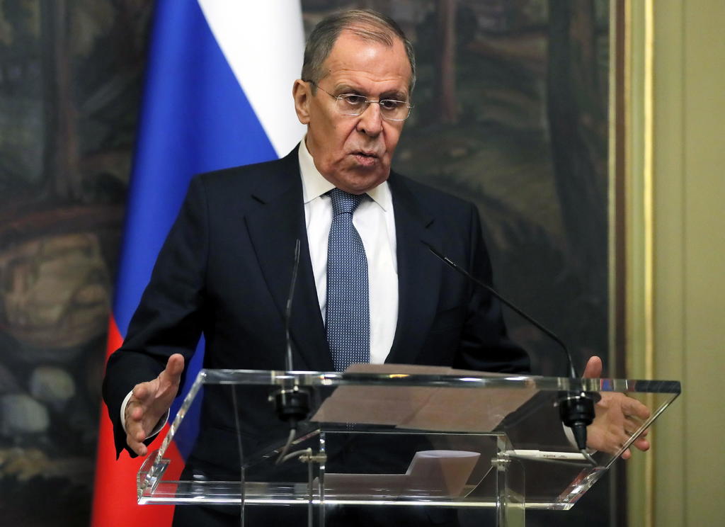 El canciller ruso Sergei Lavrov, dijo hoy que la Organización del Tratado del Atlántico Norte (OTAN) fortalece su presencia cerca de las fronteras de Rusia, lo que describió como una actitud “bastante provocativa”. (ARCHIVO) 