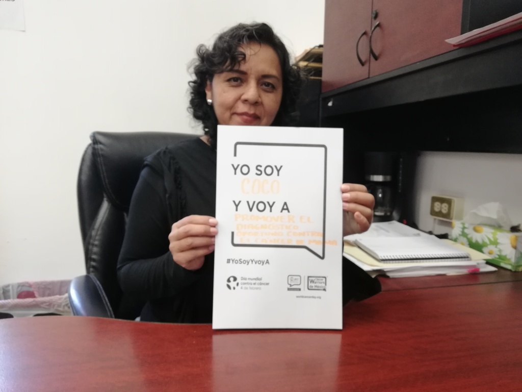 María del Socorro Escalante Antúnez es una sobreviviente del cáncer y busca crear una asociación civil en Lerdo. (EL SIGLO DE TORREÓN/VIRGINIA HERNÁNDEZ)
