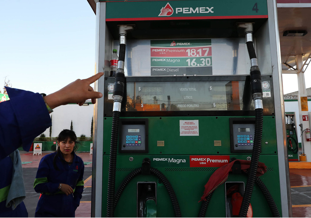 La eliminación de los subsidios a la gasolina tuvo un impacto negativo en la variación de los precios en enero.