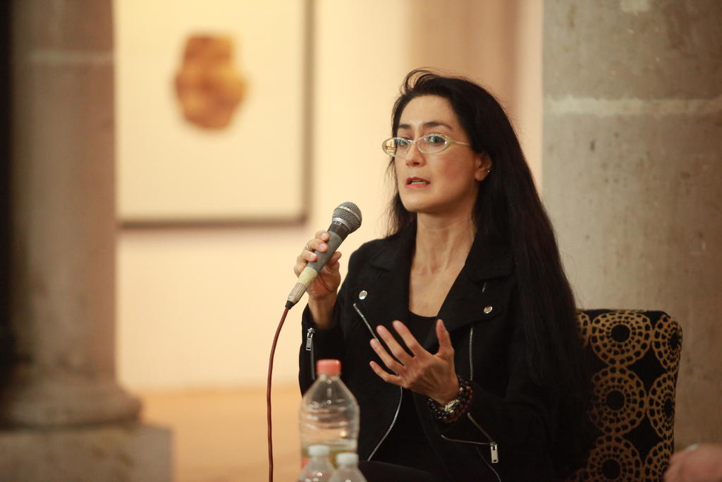 La crítica de arte y escritorra, Avelina Lésper. (ARCHIVO)