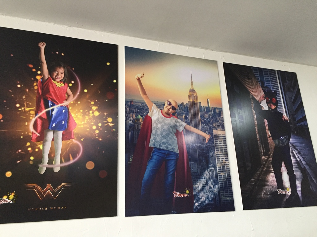 La asociación Salvemos Héroes anunció su galería de Superhéroes, protagonizado por niños que luchan contra el cáncer. (GUADALUPE MIRANDA)