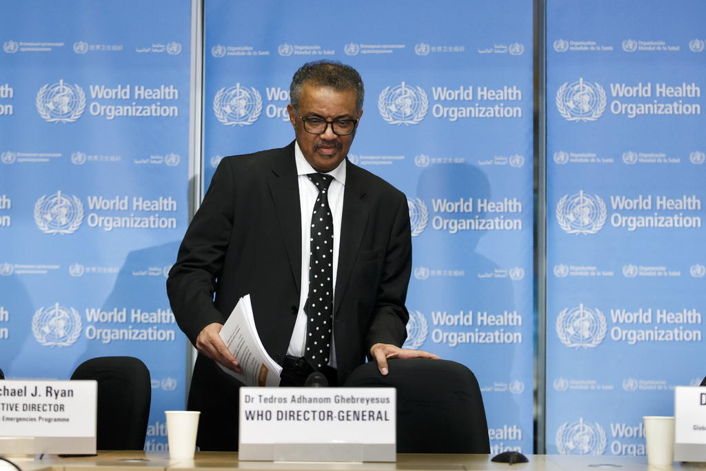 El director de la Organización Mundial de la Salud (OMS), Tedros Adhanom. (ESPECIAL)
