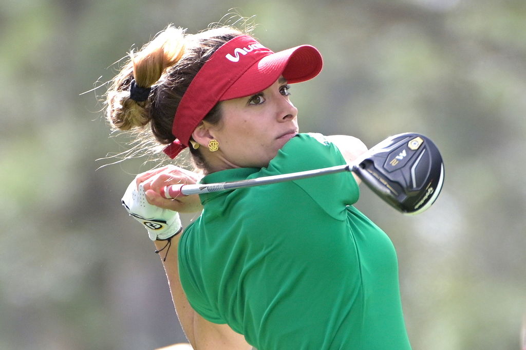La golfista mexicana Gaby López. (ESPECIAL) 