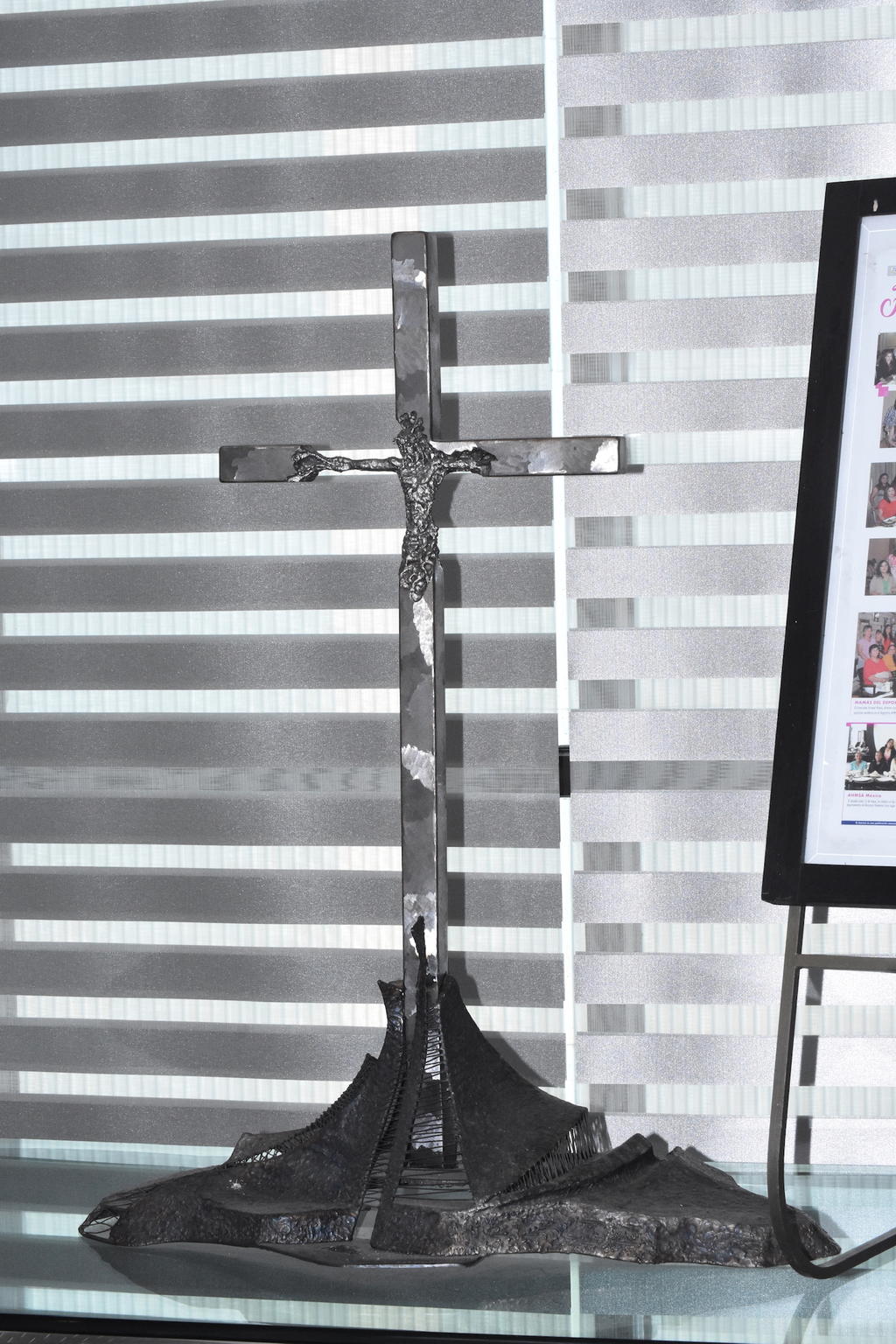 Escultura a escala del Cristo de la Bartola. (EL SIGLO COAHUILA)