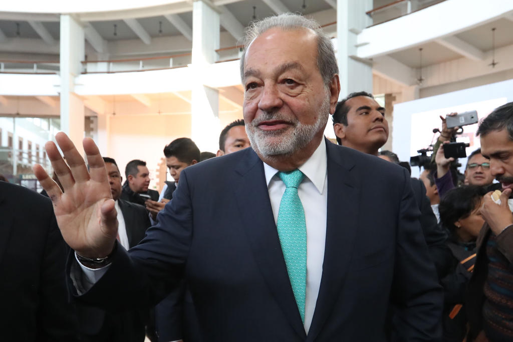 Las declaraciones de Slim ocurren pese al decrecimiento estimado de 0.1 % de 2019 en México, de acuerdo con el Instituto Nacional de Estadística y Geografía (Inegi).
(ARCHIVO)