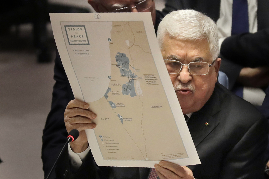 Según Abás (foto), el plan estadounidense supondría un Estado palestino completamente fragmentado e inviable. (AP) 