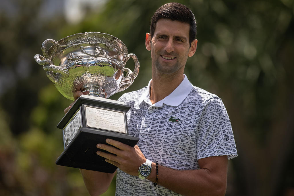 Djokovic es considerado como el número uno del ranking ATP tras ganar el Australian Open a inicios de año después de vencer al austriaco Dominic Thiem. (ARCHIVO)