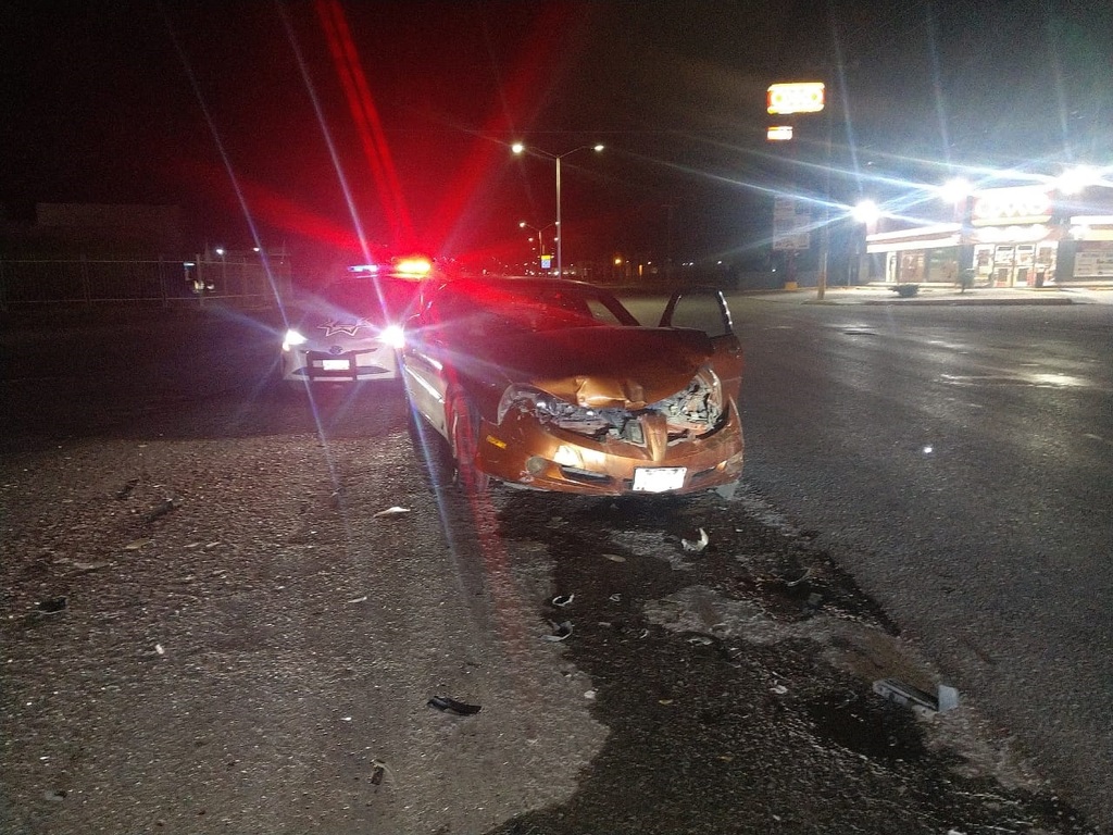 Un hombre en segundo grado de ebriedad provocó un choque al oriente de Torreón tras cerrarle la circulación a otro vehículo. (EL SIGLO DE TORREÓN)