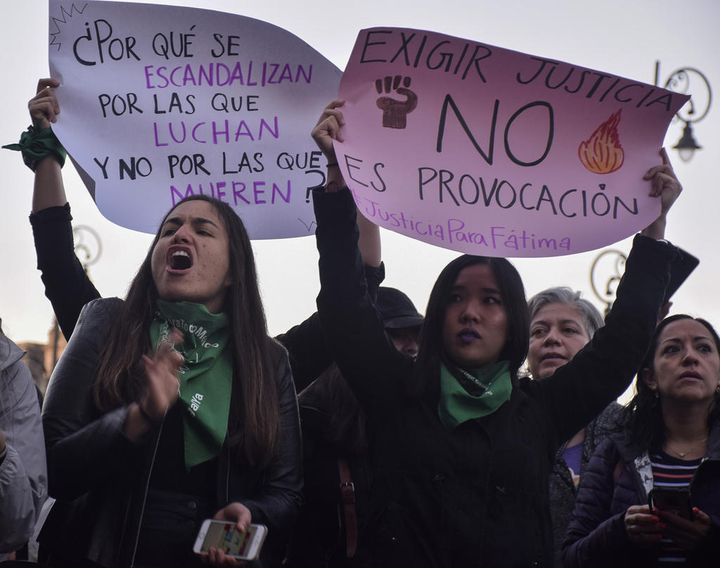 Organizaciones feministas de Monterrey han convocado a realizar una huelga, el próximo viernes 21 de febrero, en la Explanada de los Héroes de esta localidad. (ARCHIVO)