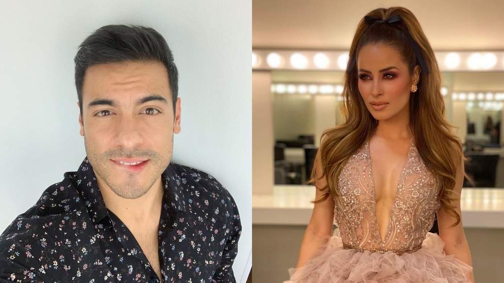 La relación entre Carlos Rivera y Cynthia Rodríguez podría pender de un hilo luego de que se revelara que el cantante engañó a la conductora con alguien más. (INSTAGRAM)