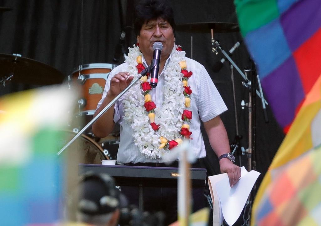El Tribunal Supremo Electoral de Bolivia se pronunció este jueves sobre una serie de candidaturas, incluida la de Morales, a la que había observado sobre el cumplimiento de los requisitos para concurrir a los comicios del 3 de mayo. (EFE)
