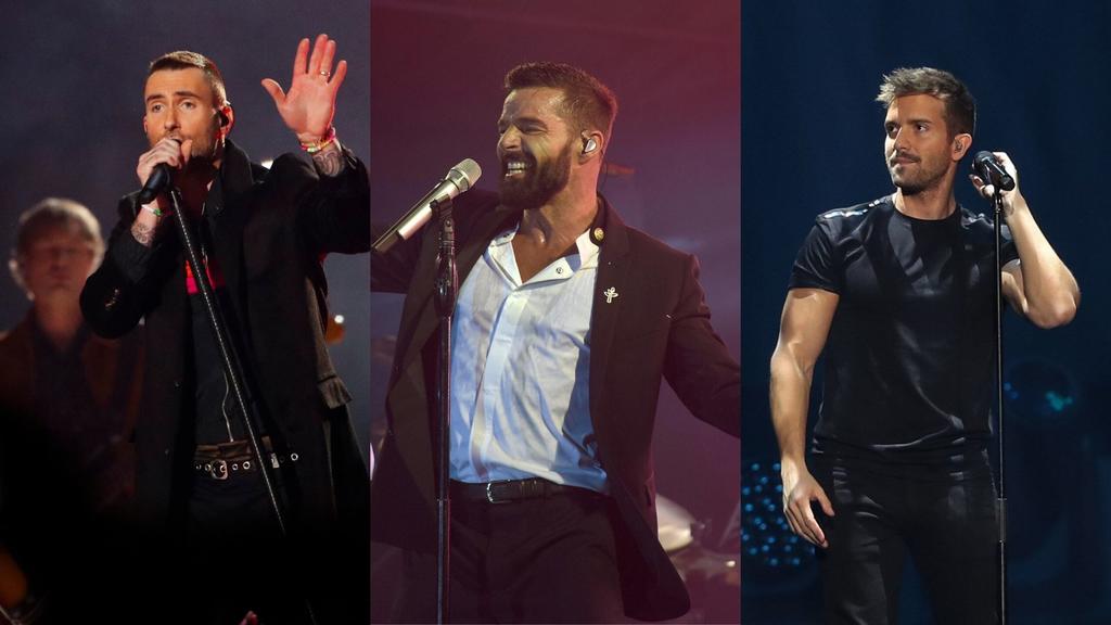 Maroon 5, Ricky Martin y Pablo Alborán, entre otras estrellas, actuarán en la nueva edición del Festival Internacional de Viña del Mar. (ARCHIVO)