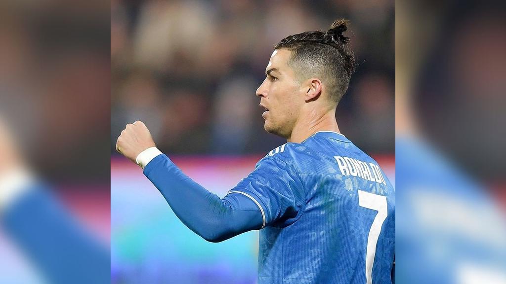  Cristiano Ronaldo, delantero del Juventus Turín, vio puerta este sábado, en el partido ganado 2-1 contra el Spal Ferrara. (ESPECIAL)
