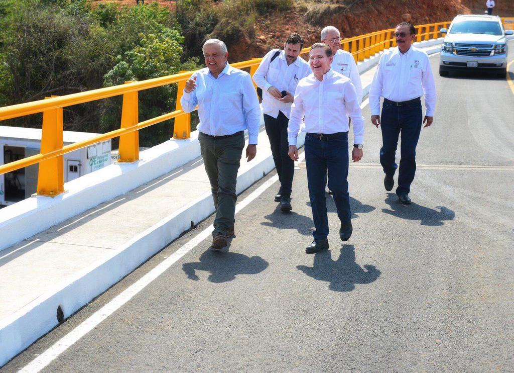 A la fecha, esta obra carretera lleva una inversión de aproximadamente 500 millones de pesos. (CORTESÍA) 