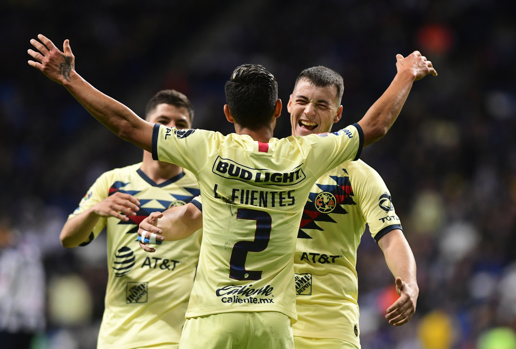 El lateral Luis Fuentes anotó el único gol del encuentro para que las Águilas cobraran cuentas pendientes frente al Monterrey.