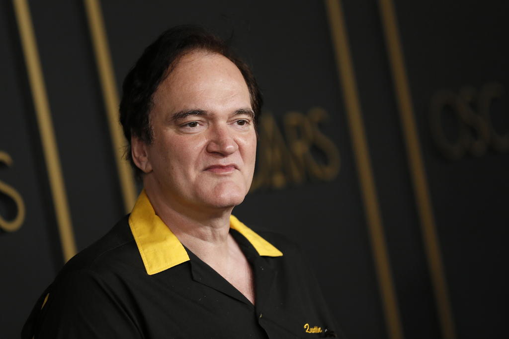  Quentin Tarantino debutó como padre junto a su esposa, la actriz Daniella Pick, 20 años menor, este sábado en Tel Aviv. (ARCHIVO)