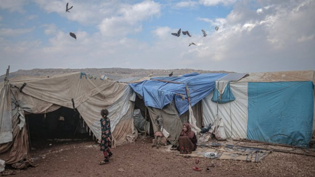 Un campamento de refugiados sirios. (ARCHIVO) 