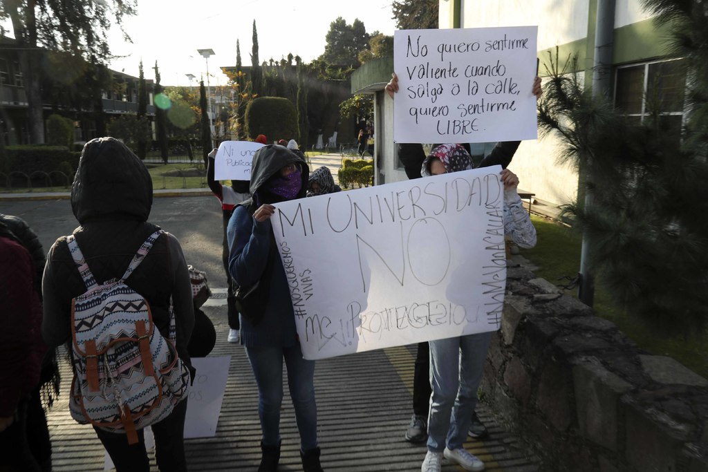 La comunidad estudiantil acusó la falta de solución a las denuncias por acoso y violencia de género. (ARCHIVO)