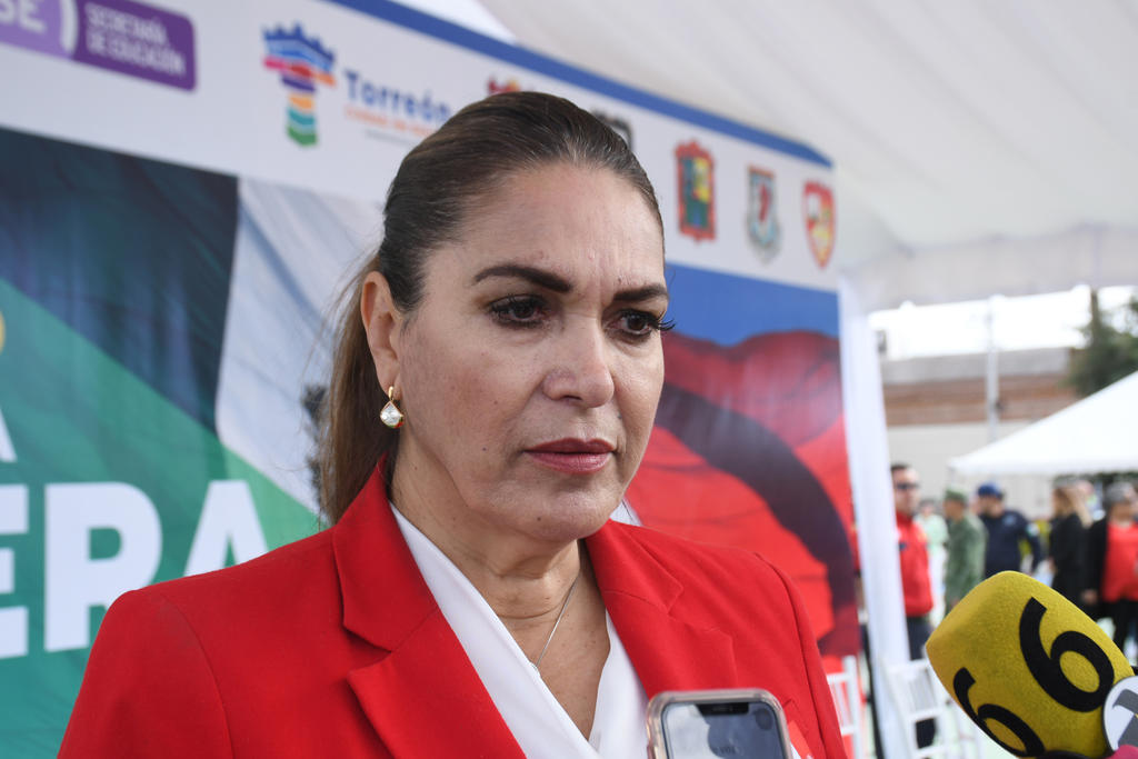 La coordinadora de Servicios Educativos de La Laguna de Coahuila, Flor Rentería Medina informó sobre la amenaza que se vivió en el colegio Sandford Torreón, podría ser resultado de un caso de acoso escolar. (ESPECIAL)