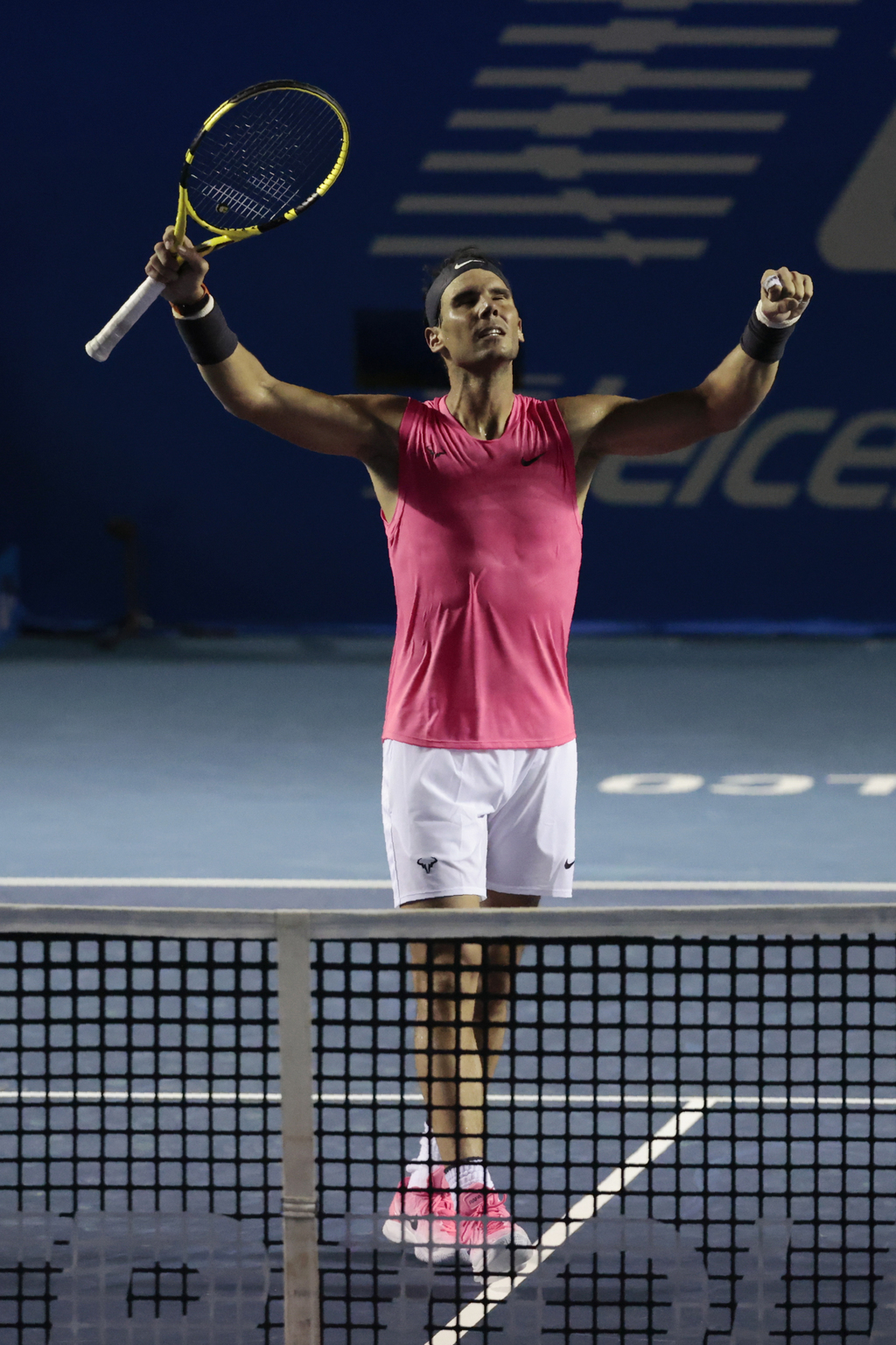 Rafael Nadal no tuvo problemas para derrotar 6-3, 6-2 a Grigor Dimitrov e instalarse en la final del Abierto de Acapulco. (ap)