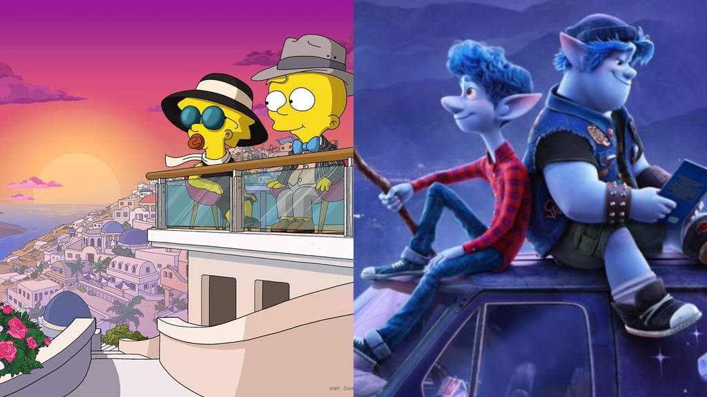 Onward (Unidos), la nueva película de Pixar, llegará a los cines el próximo 6 de marzo y lo hará con un regalo extra para los fans: un cortometraje de Los Simpson que se proyectará antes de la cinta y que es la enésima demostración del enorme poder que tiene Disney ahora mismo en Hollywood. (INSTAGRAM)