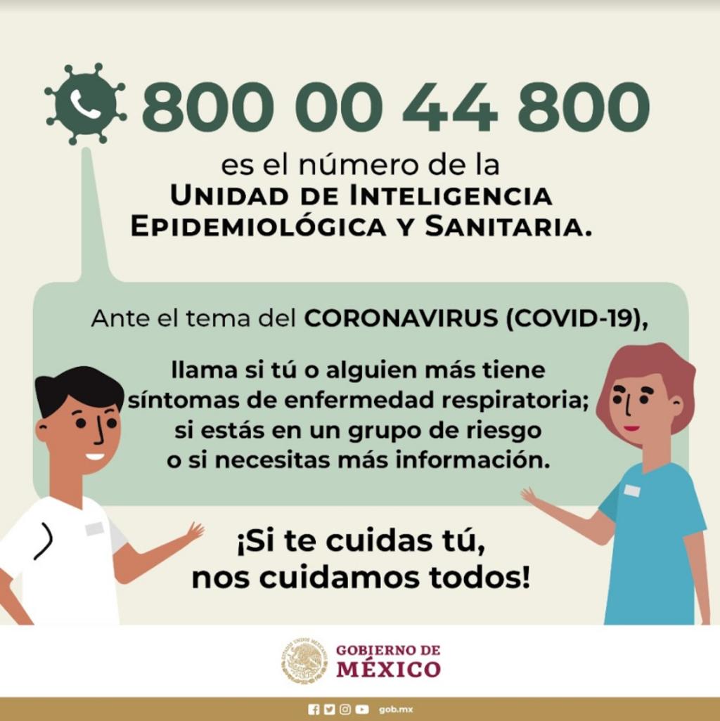 Actualización sobre casos de coronavirus Covid-19 en México
