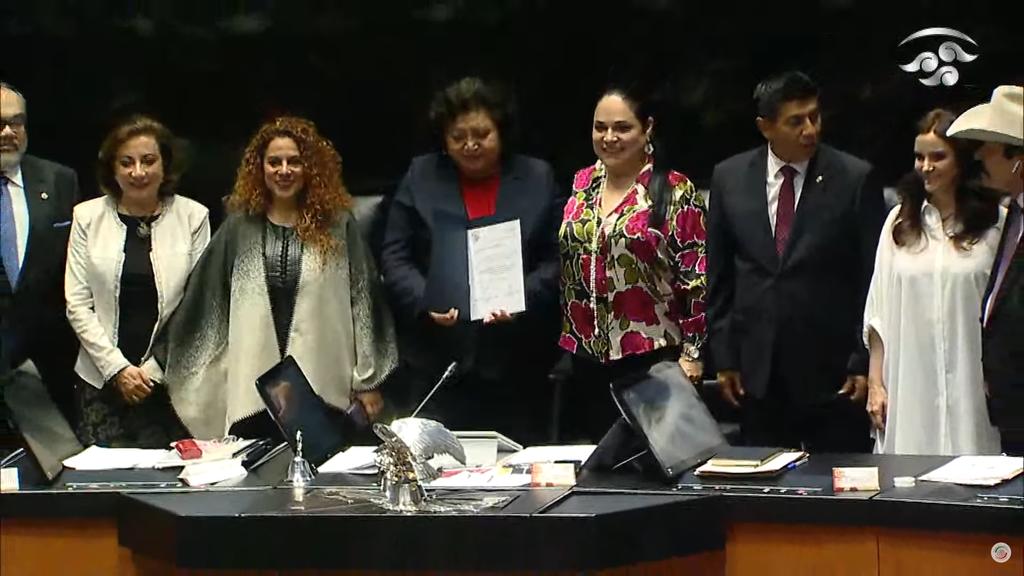 El Senado de la República aprobó con mayoría calificada a Guadalupe Escalante Benítez como comisionada de la Comisión Reguladora de Energía. (ESPECIAL)