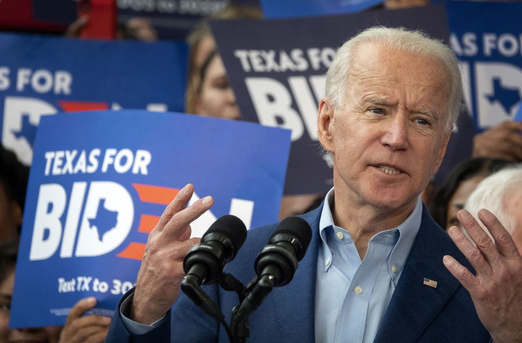 El exvicepresidente Joe Biden ha captado el apoyo de sus rivales y cientos de miles de probables votantes. (ARCHIVO) 