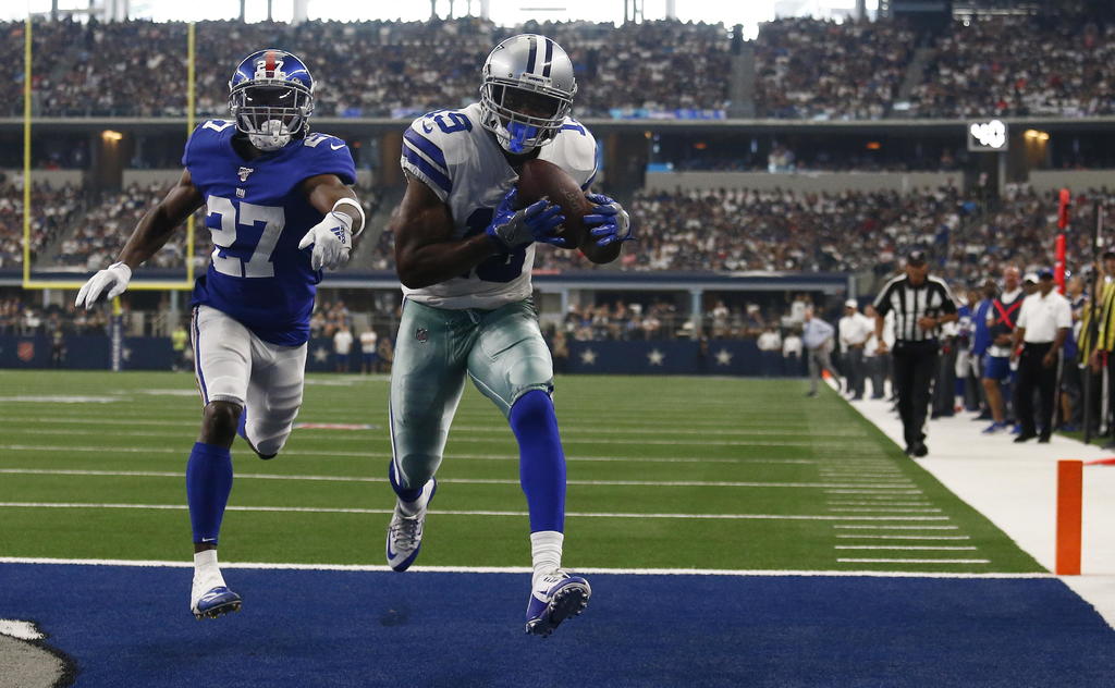 Amari Cooper sumó 1,189 yardas por recepción la temporada pasada y llegó a 'zona prometida' en ocho ocasiones. (ARCHIVO) 