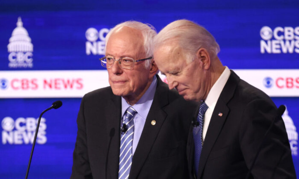 El exvicepresidente Joe Biden y el senador de Vermont, Bernie Sanders pasan su primer fin de semana como los últimos contendientes. (ARCHIVO) 