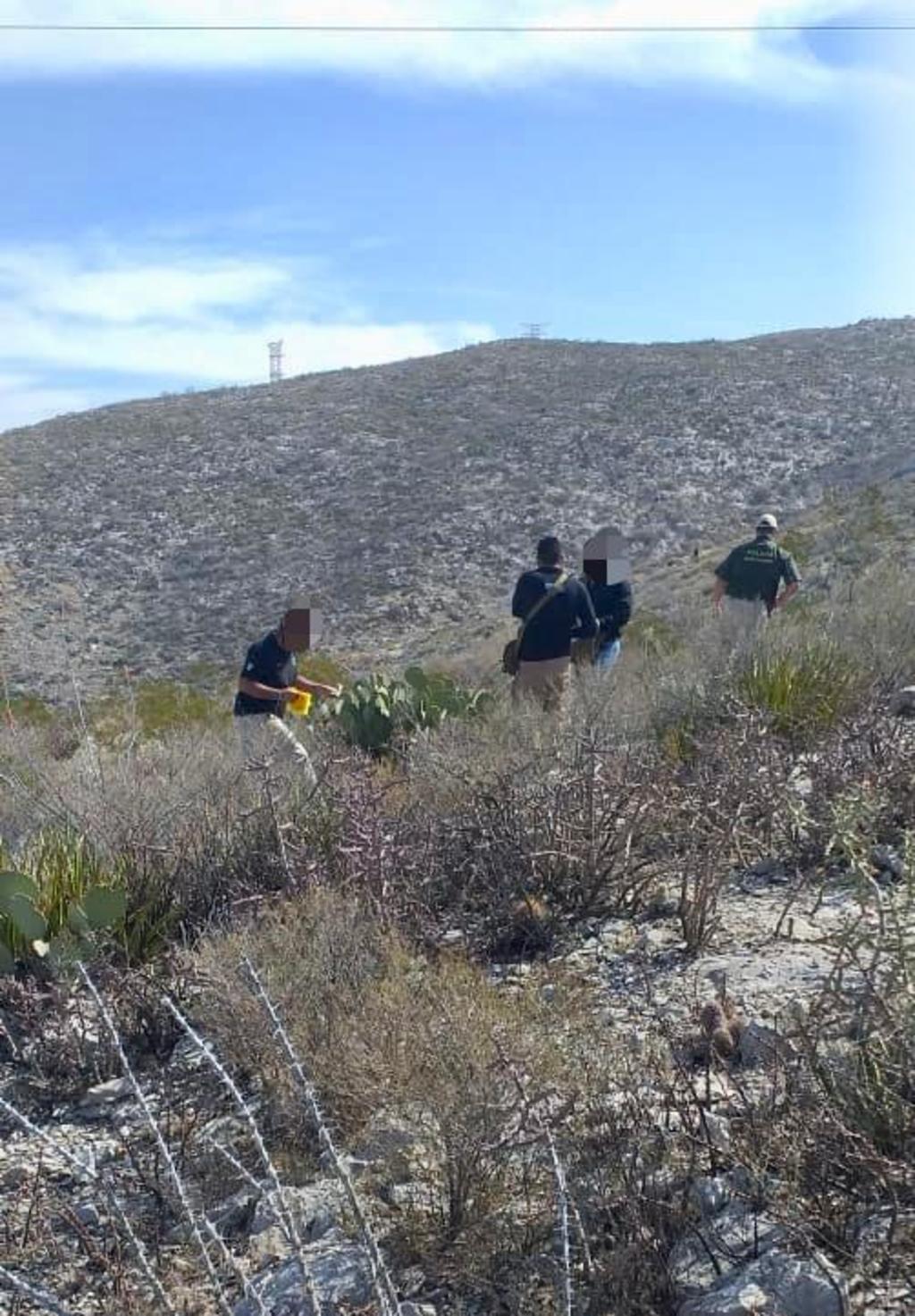 El hallazgo ocurrió en el cerro de la colonia Benito Juárez de Ciudad Lerdo, Durango. (EL SIGLO DE TORREÓN)